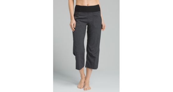 prAna Summit Capri - Women's, Charcoal Heather, Medium, W41180613-CCHT-M