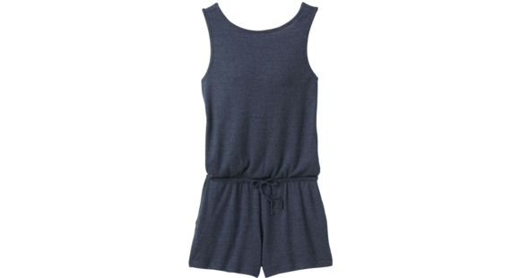 prAna Sylvie Romper - Women's, Black Stripe, Small, W31202002-BKST-S