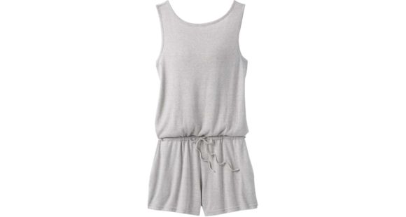 prAna Sylvie Romper - Women's, Oatmeal Stripe, Medium, W31202002-OAST-M