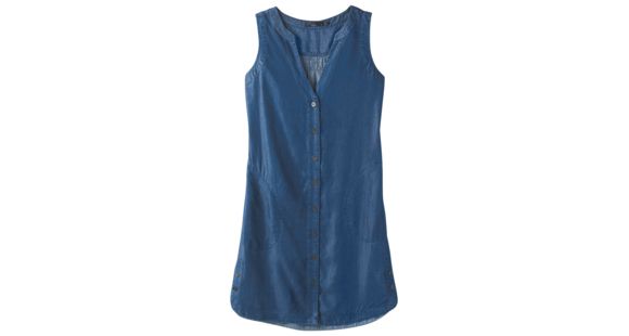 prAna Talton Dress - Women's, Antique Blue, Medium, W31190812 -969-M
