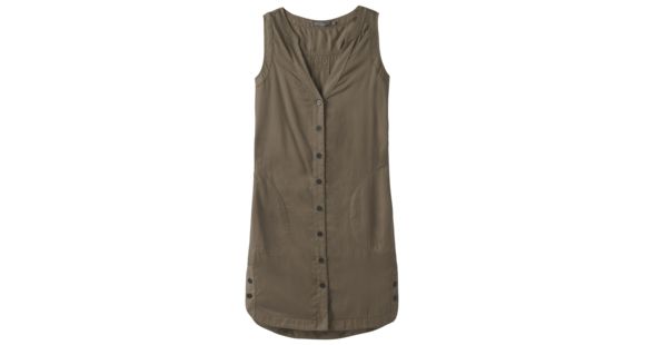 prAna Talton Dress - Women's, Slate Green, Large, W31190812 -023-L