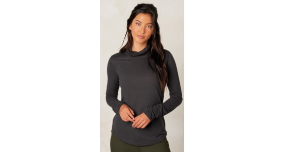 prAna Taryn Turtleneck-Black-X-Small