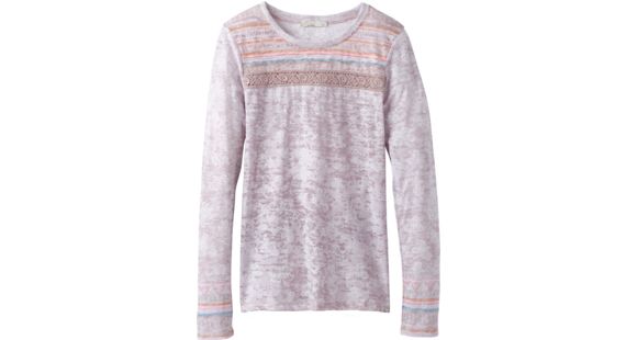 prAna Tilly Top Long Sleeve Shirt - Women's-Earth Grey Willow-Small
