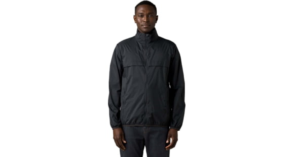prAna Transit Range Windbreaker Jacket -Mens, Charcoal, L, 1967801-021-L