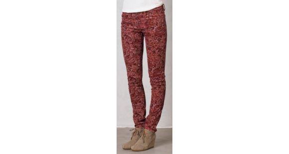 prAna Trinity Cord Pant - Women's-Rhubarb Paisley-Regular Inseam-14