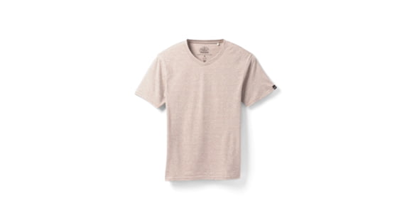 prAna V-Neck T-Shirt, Dark Khaki Heather, XLarge, 1965421-250-ST-XL