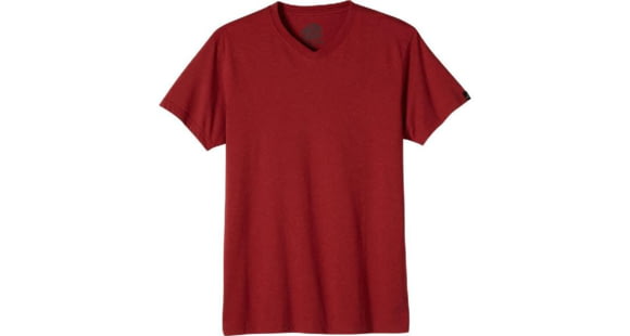prAna V-Neck T-Shirt - Men's -Red Rock Heather-X-Large