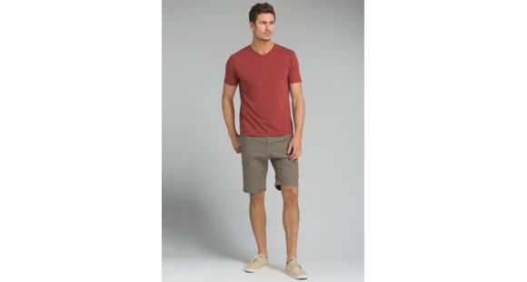 prAna V-Neck T-Shirt - Men's, Mulled Wine Heather, XXLarge, M1VNEK114-MWHT-XXL