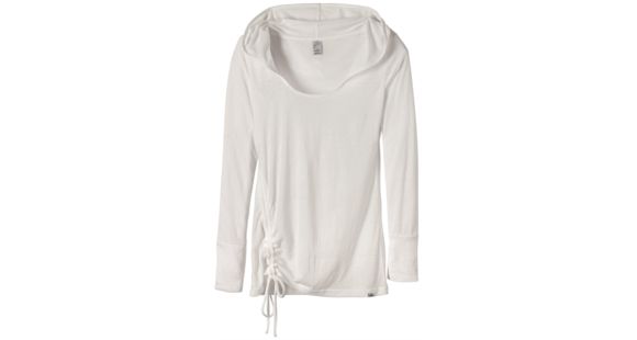 prAna Vinyasa Hoodie - Women's-White-Clearance-X-Large