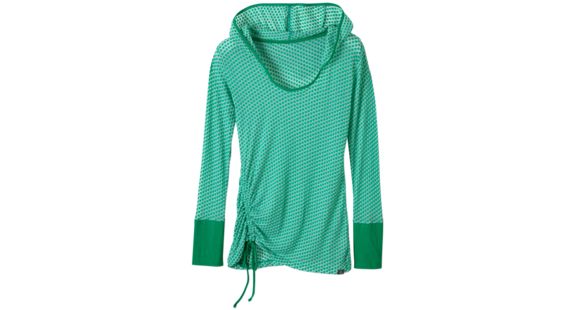 prAna Vinyasa Hoodie - Women's-Cool Green-Medium