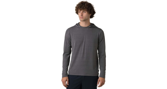prAna Watchtower Long Sleeve Hoodie - Mens, Castlerock, S, 1963831-250-ST-S
