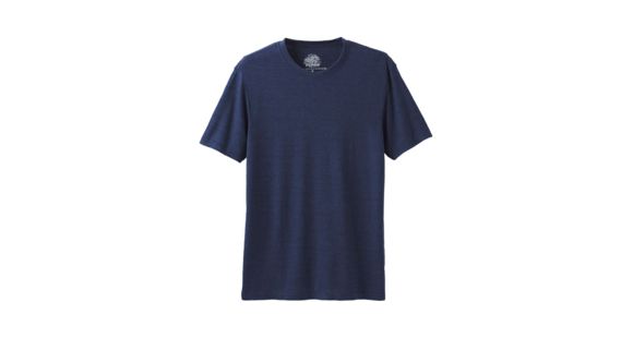 prAna Wayfree T-shirt - Men's, Blue Anchor Heather, Medium, M13180491 -426-M