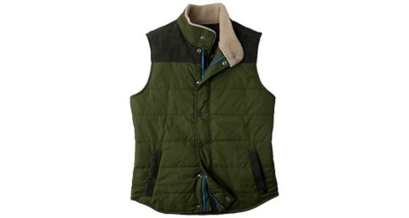 prAna Waylen Vest - Men's-Leaf Green-Large