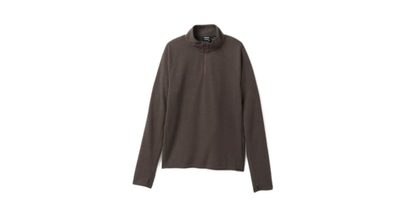 prAna Wensley 1/2 Zip Top - Men's, Medium, Black Olive, 1968101-300-SL-M