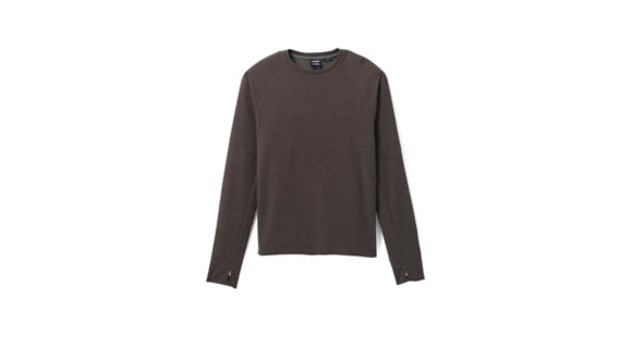 prAna Wensley Crew Top - Men's, Extra Large, Black Olive, 1968121-300-SL-XL