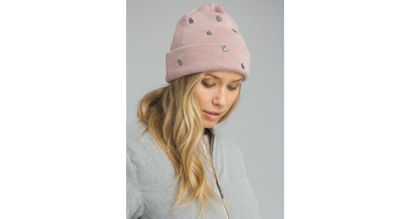 prAna Wild Now Beanie, Khaki Rose Bunny, One Size, U53180671-KRBU-O/S