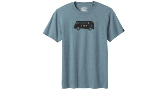prAna Will Travel Journeyman Top - Men's, Blue Note Heather, Medium, M13190641-BNHT-M