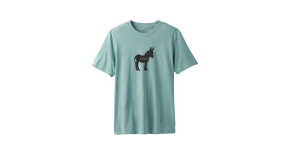 prAna Wise Ass Journeyman Tee - Men's, Sweetwater Green Heather, Large, M11180479-SGHT-L