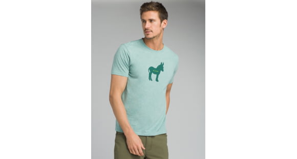 prAna Wise Ass Journeyman Tee - Men's, Sweetwater Green Heather, XXLarge, M11180479-SGHT-XXL