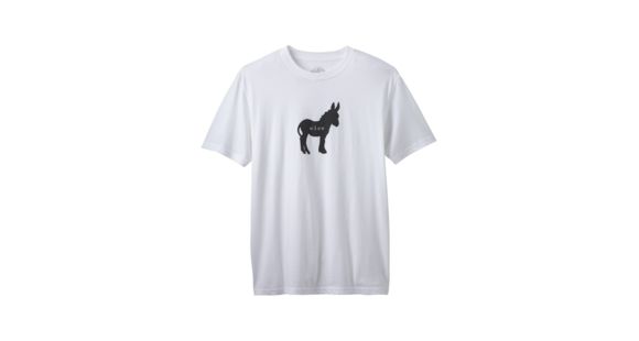 prAna Wise Ass Journeyman Tee - Men's, White, Small, M11180479-WHT-S