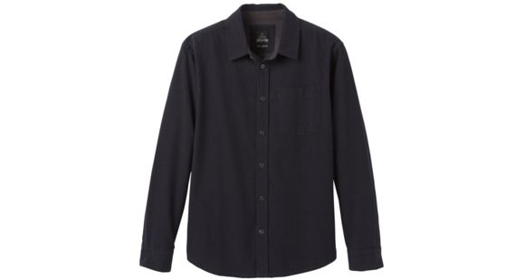 prAna Woodman Lightweight Flannel Shirt - Men's, Charcoal, Medium, M23170387-CHR-M