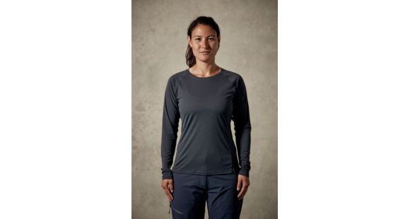SHEDRab Aerial LS Tee wmns, Beluga, UK12/ US M, QBU-44-BE-12-DEMO