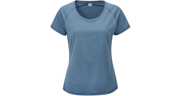 Rab Aleya Tee - Womens, Orion Blue, 12, QBL-48-ORB-12