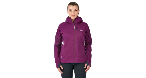Rab Alpha Direct Jacket - Women's, Berry/Zinc, Size 14, QIO-11-BY-14