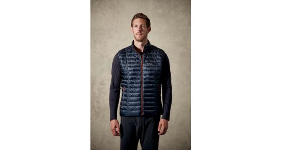 Rab Altus Vest - Mens, Ebony/ Zinc, XX-Large, QIO-06-EB-XXL