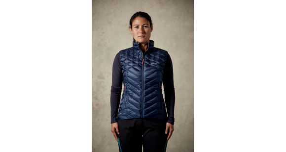 Rab Altus Vest - Womens, Deep Ink/ Passata, 8, QIO-09-DI-08