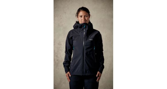 Rab Arc Jacket - Women's, Black, Medium, QWF-60-BL-12-DEMO