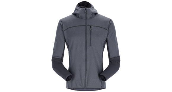 Rab Ascendor Hoody - Men's, Beluga, Small, QFF-42-BEL-SML