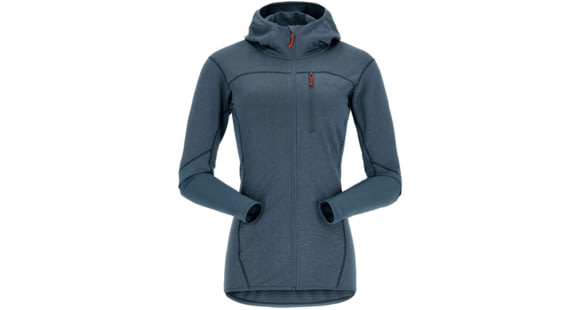 Rab Ascendor Hoody - Womens, Orion Blue, 14, QFF-43-ORB-14