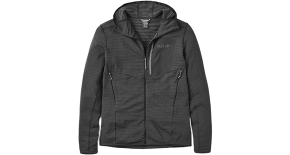 Rab Ascendor Light Hoody - Men's, Black, Extra Large, QFG-58-BLK-XLG