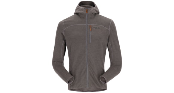 Rab Ascendor Light Hoody - Men's, Graphene, Small, QFF-46-GRH-SML