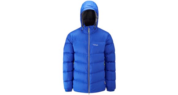 Rab Ascent Jacket - Men's-Electric/Zinc-Large