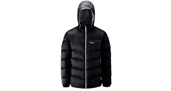 Rab Ascent Jacket - Men's-Black/Zinc-XX-Large