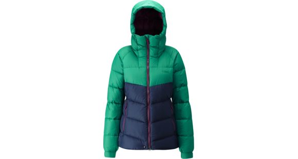 Rab Asylum Jacket - Women's, Fresh Green/ Deep Ink, Large, QDA-83-FG-14