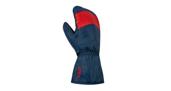 Rab Asylum Mitts, Deep Ink/Rust, Extra Large, QAH-36-DR-XL