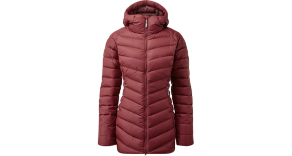 Rab Aurora Parka - Women's, Oxblood Red, 12, QDB-10-OR-12