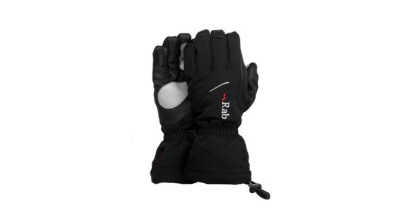 Rab Baltoro Glove - Men's, Black, Extra Large, QAH-30-BL-XL