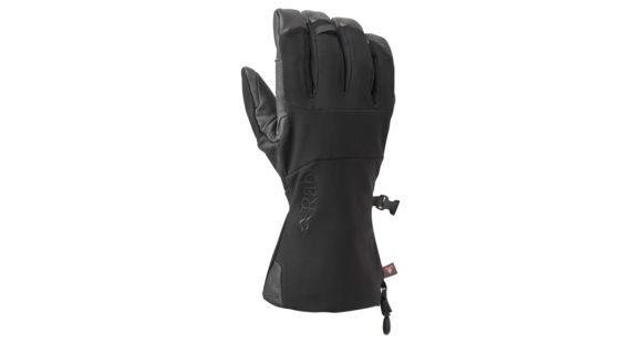 Rab Baltoro Glove - Men's, Black, Large, QAH-66-BL-L