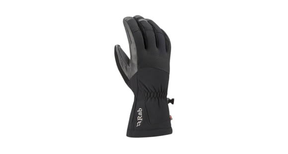 Rab Baltoro Glove - Men's, Black, Small, QAH-30-BL-S