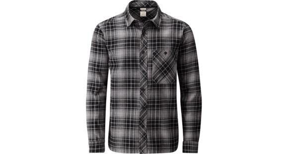 Rab Border Shirt - Men's-Granite/Black-Small