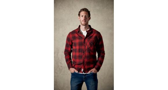Rab Border Shirt - Men's, Autumn Red, 2XL, QCA-74-AR-XXL