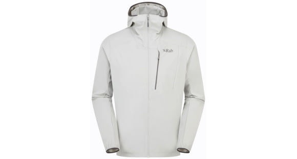 Rab Borealis Alpine Hoody - Men's, Light Zinc, Large, QWS-75-LZN-LRG