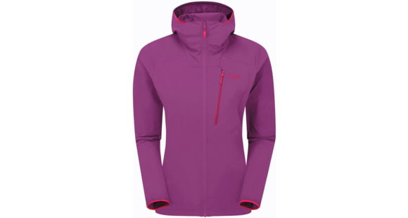 Rab Borealis Alpine Hoody - Women's, Plum, 12/Medium, QWS-82-PLM-12
