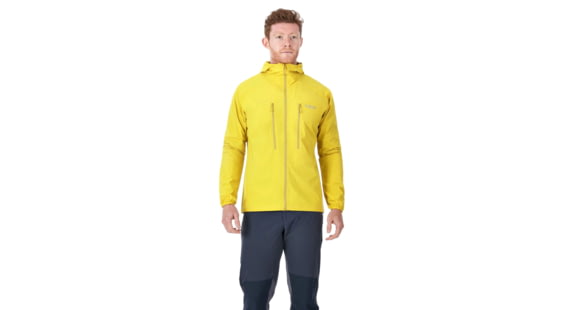 Rab Borealis Jacket - Men's, Sulphur, Medium, QWS-35-SU-M