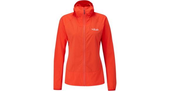 Rab Borealis Jacket - Women's, Red Grapefruit, 8, QWS-39-GF-08