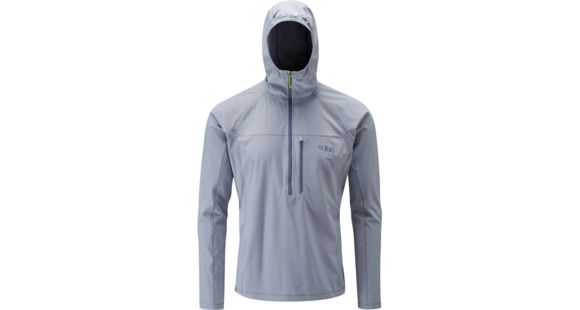 Shed, Rab Mens Boreas Pull on, Platinum, Medium, QWS-31-PN-M-DEMO